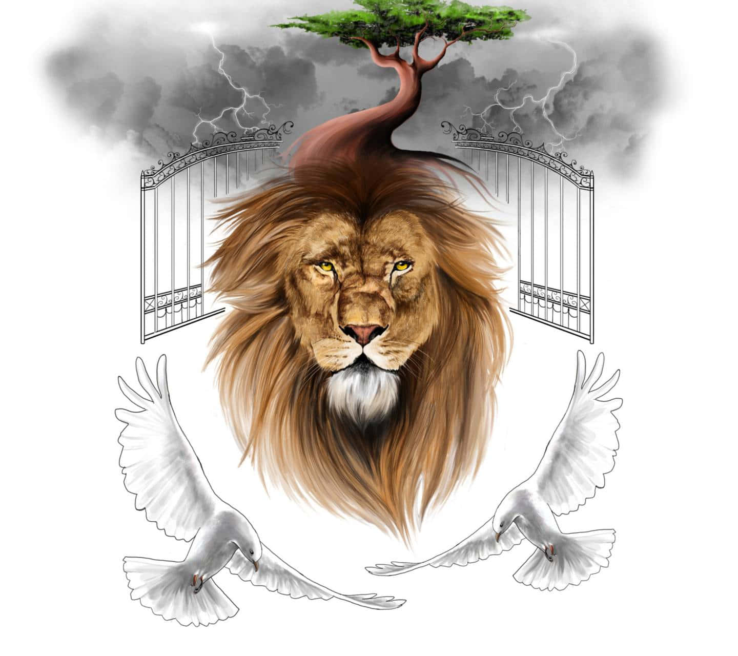 Lion Of Judah 1440 X 1280 Wallpaper Wallpaper