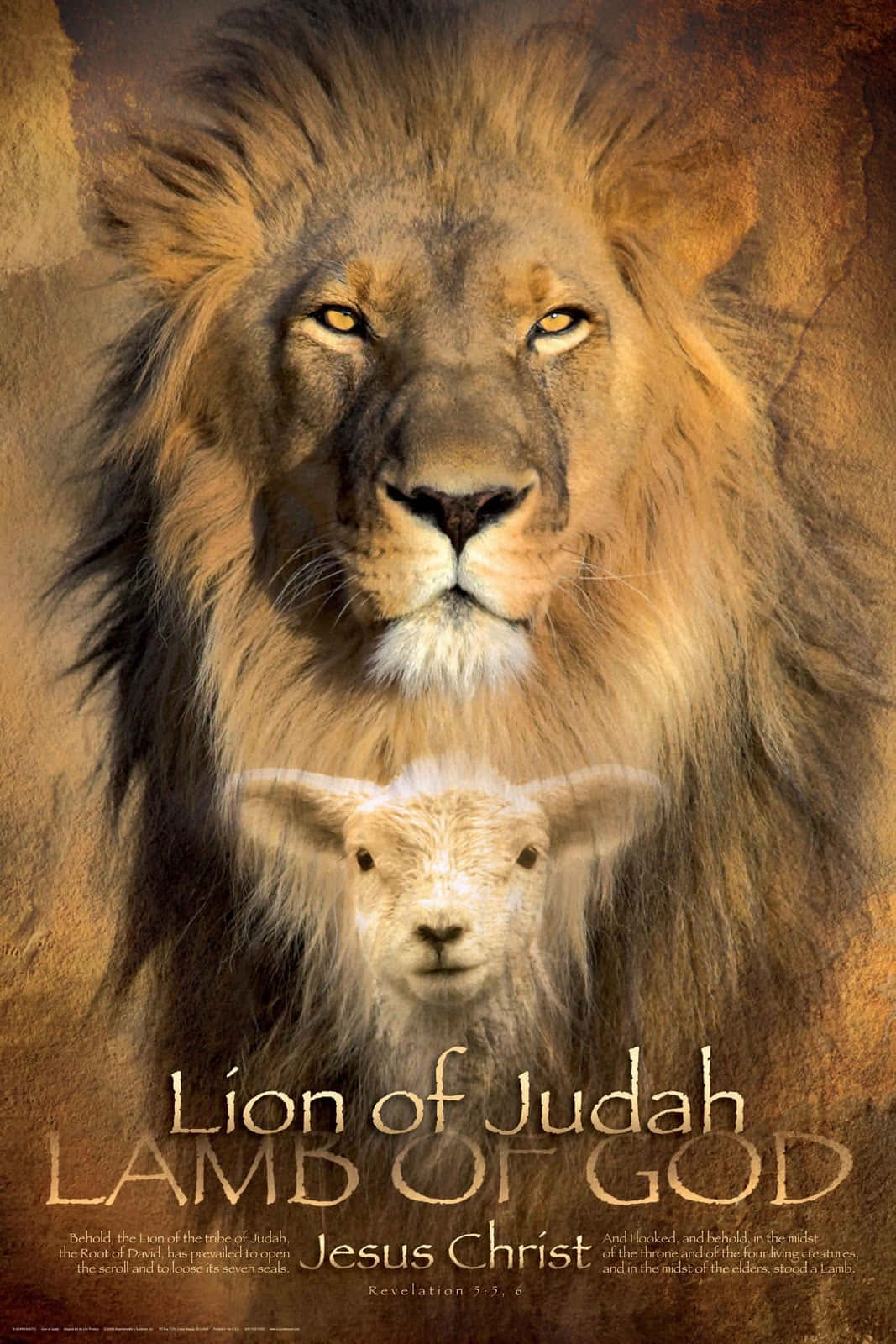 A symbol of power, courage and faith: The Lion Of Judah.