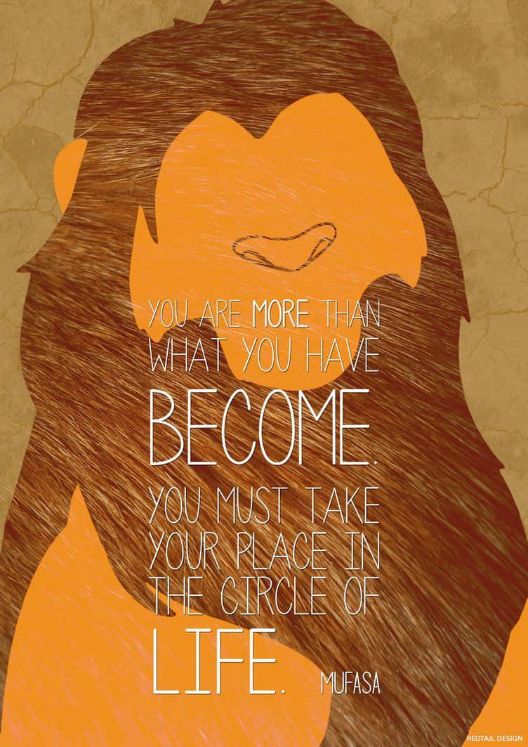 Lion King Quote Poster - Lion King Quote Poster Wallpaper