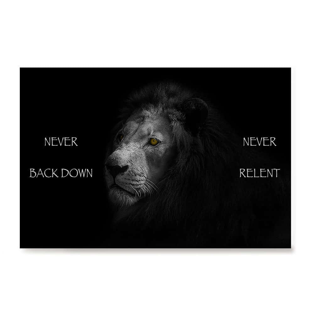 "Strength of a Lion" Wallpaper
