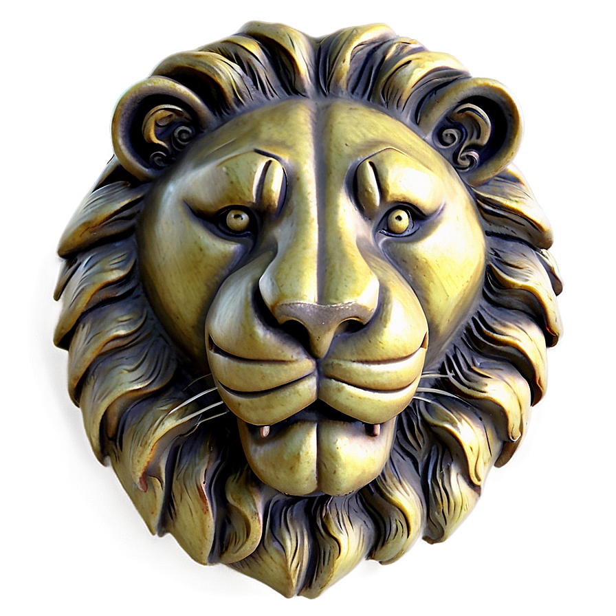 Lion Statue Png 05242024 PNG