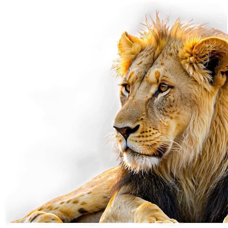 Lion Wildlife Conservation Png Mde PNG