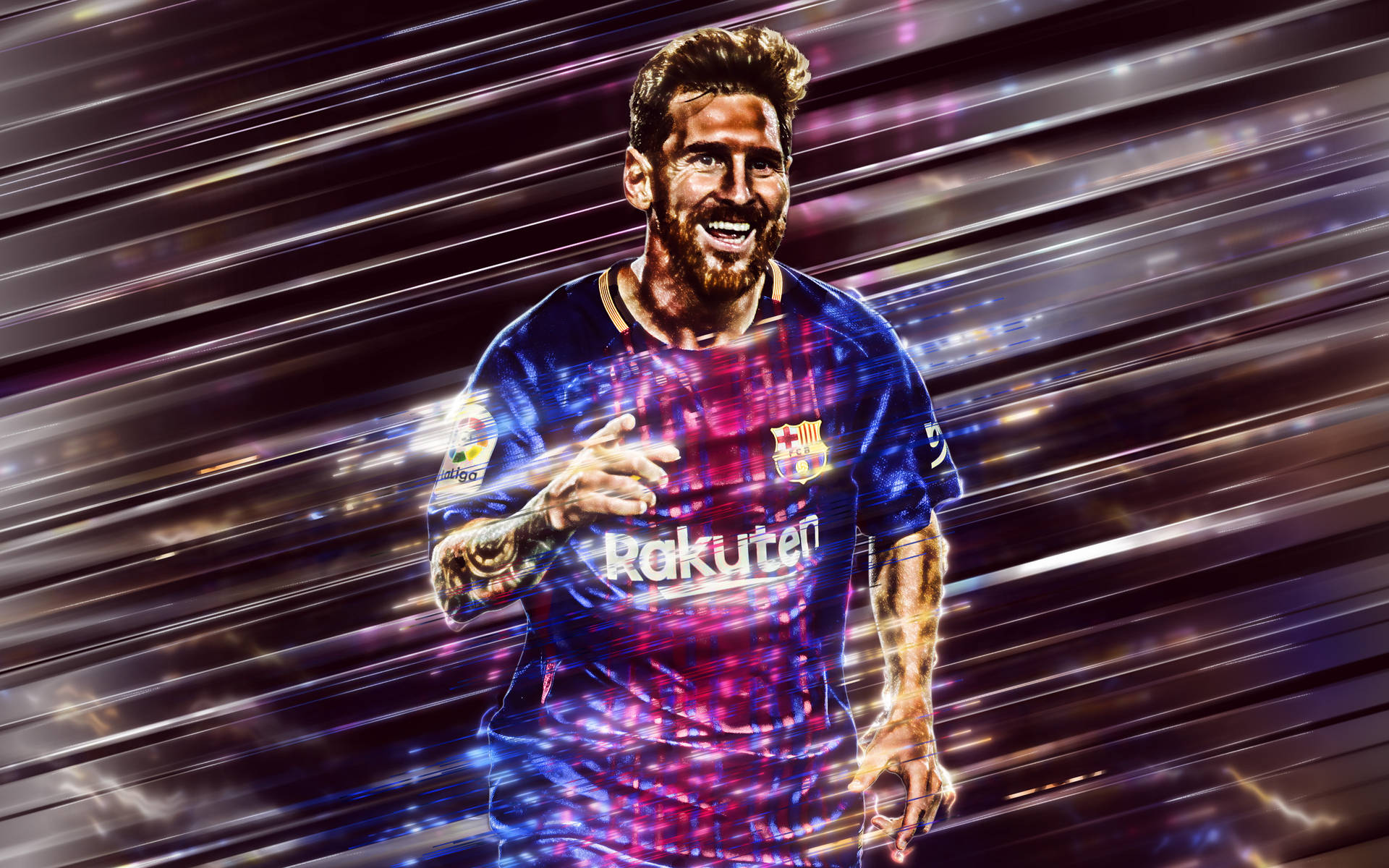 Lionel Messi 2020 Background Wallpaper
