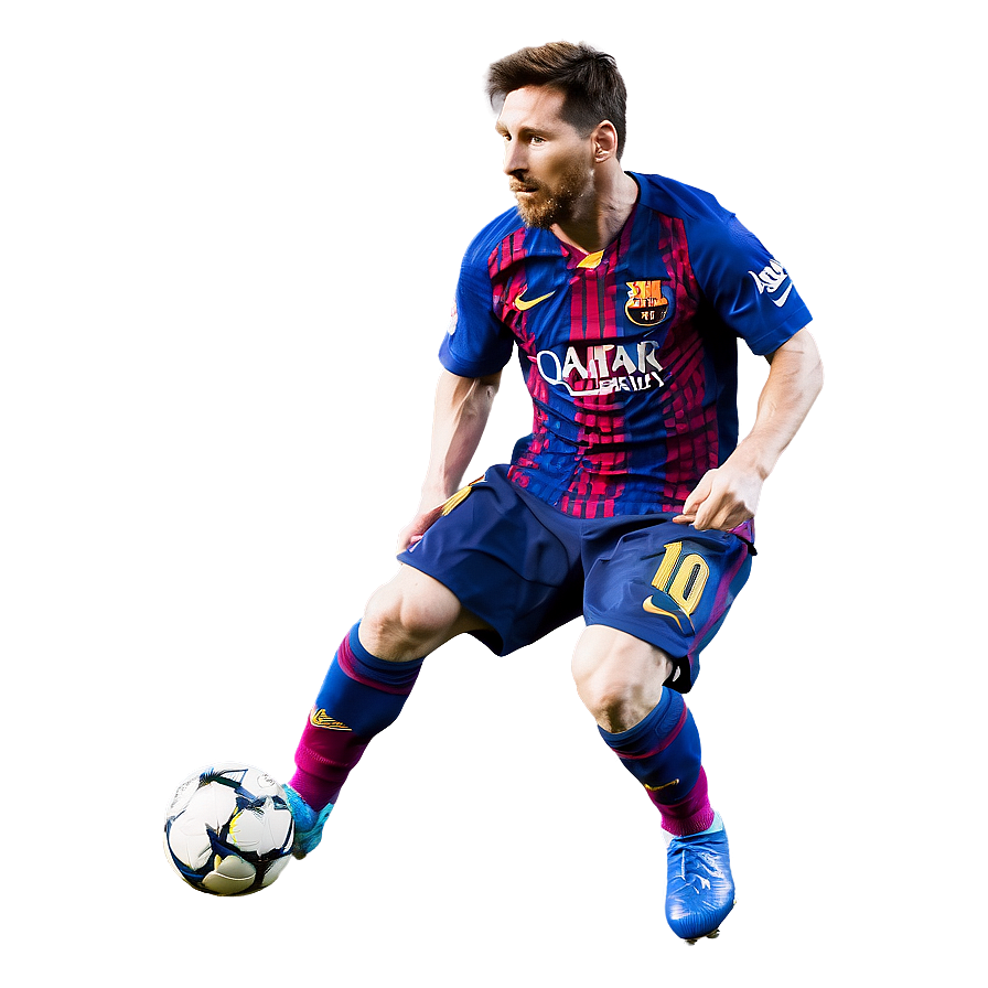 Download Lionel Messi Action Shot Png 06112024 | Wallpapers.com