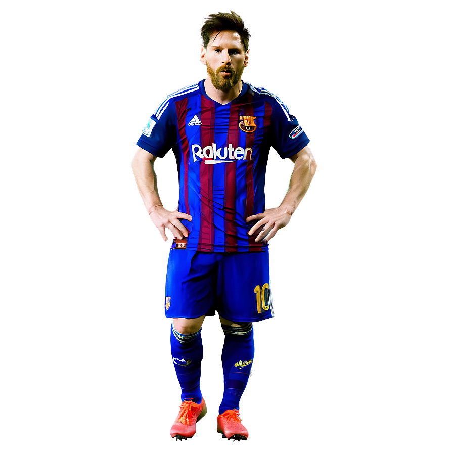 Download Lionel Messi Animated Character Png Ohe | Wallpapers.com