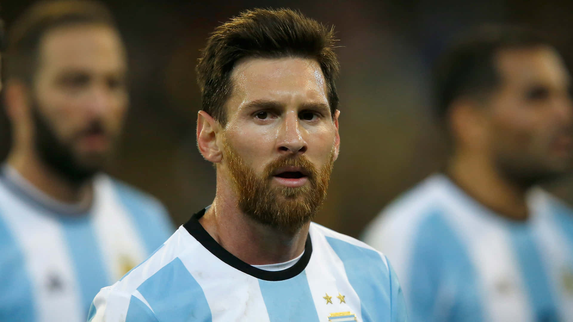 Lionel Messi Argentina Intensity4 K Wallpaper