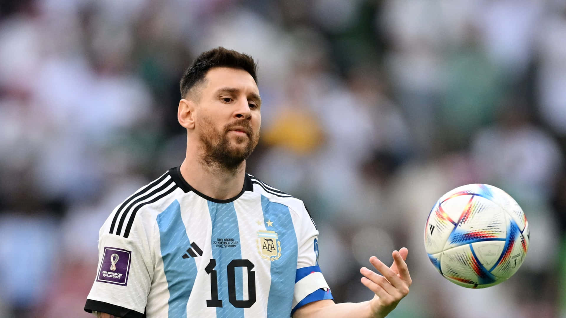 Lionel Messi Argentina World Cup Wallpaper