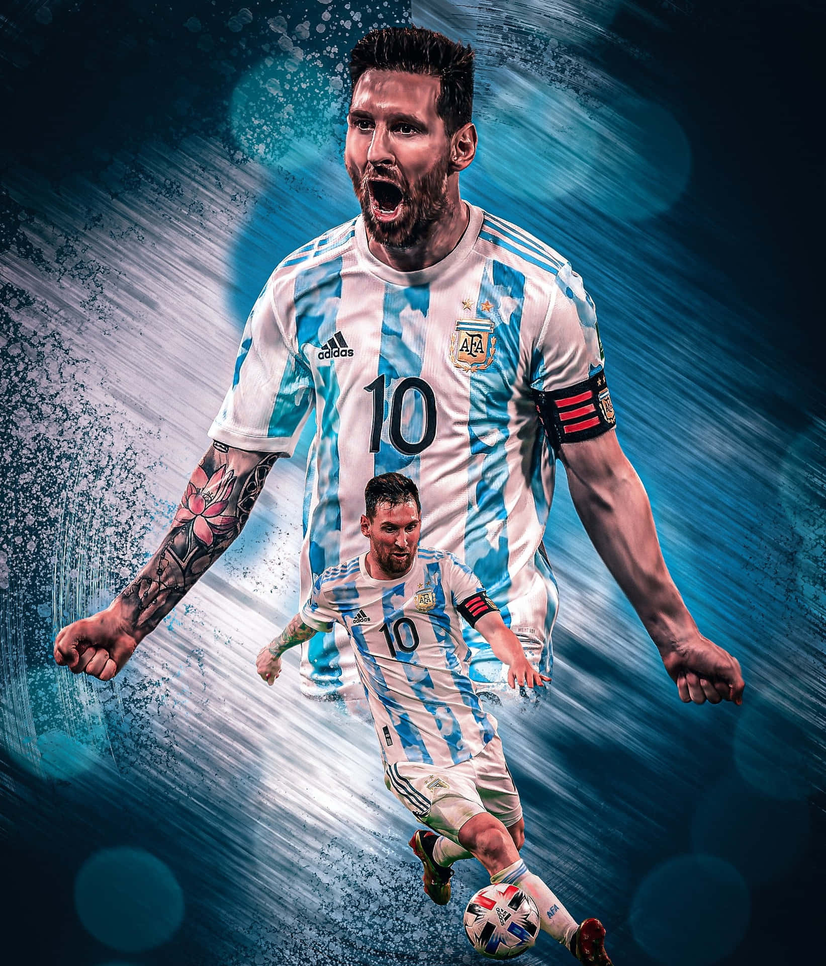 Download Lionel Messi Argentina2022 Wallpaper | Wallpapers.com