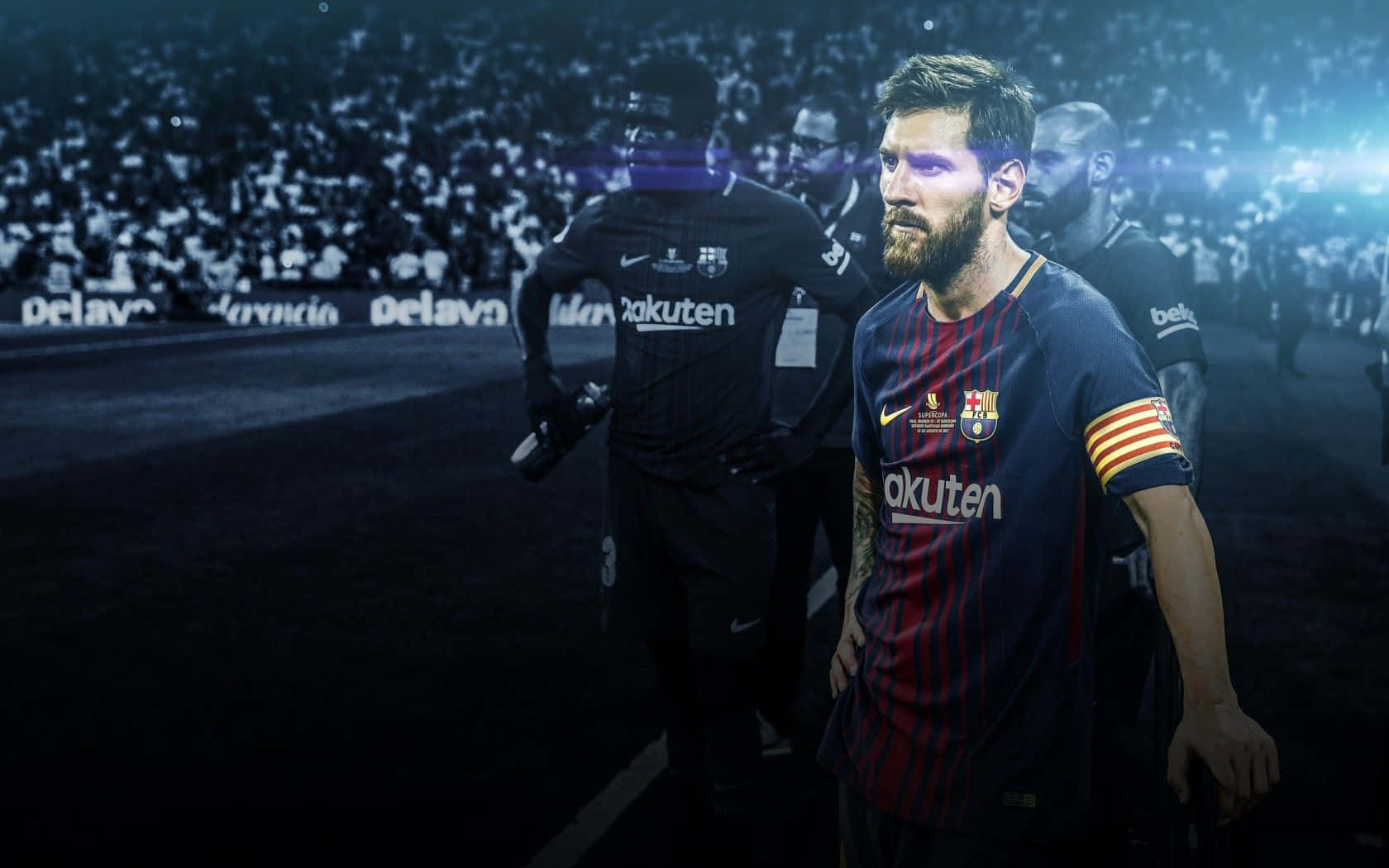 Lionel Messi er helt cool. Wallpaper