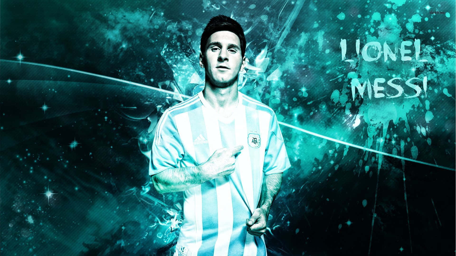 Lionel Messi Looking Cool Wallpaper