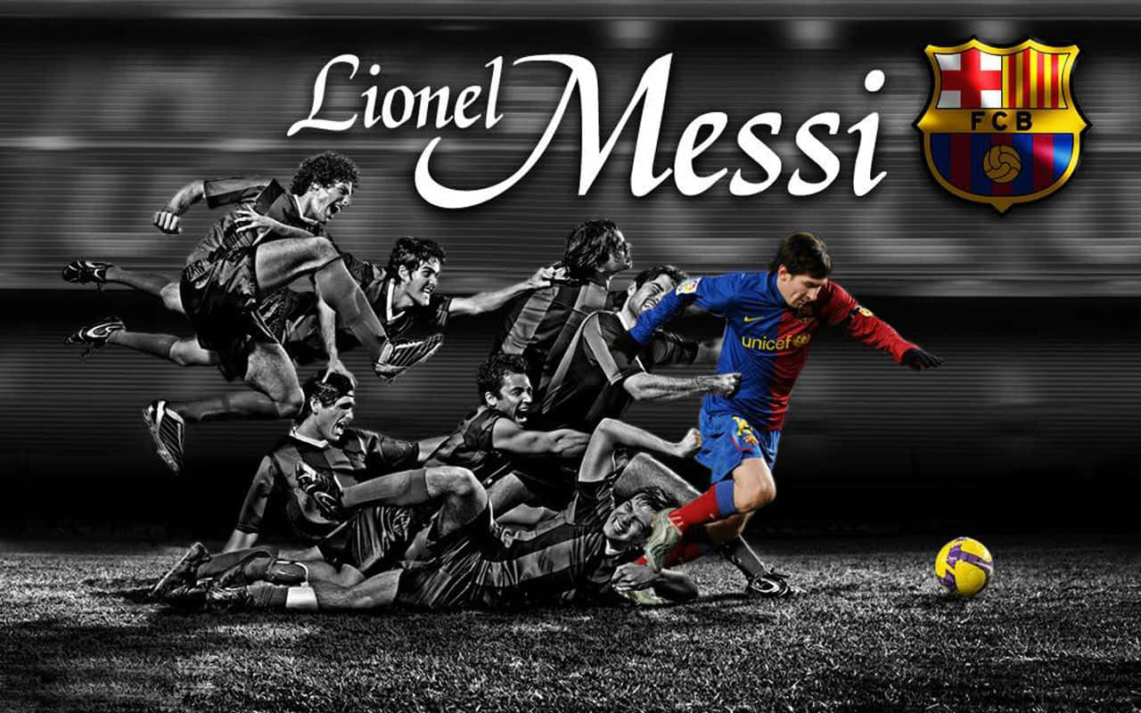Lionel Messi er sej Wallpaper