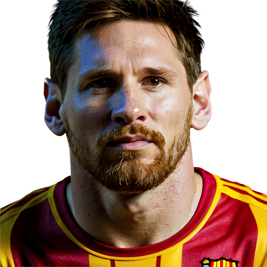 Lionel Messi Head Shot Png 40 PNG