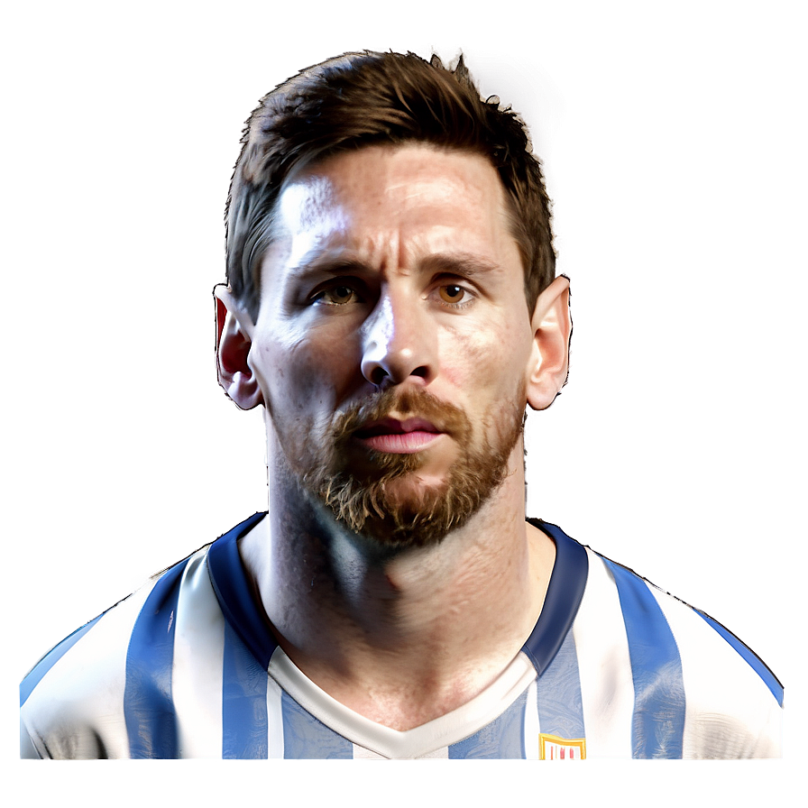 Lionel Messi Head Shot Png Flk32 PNG