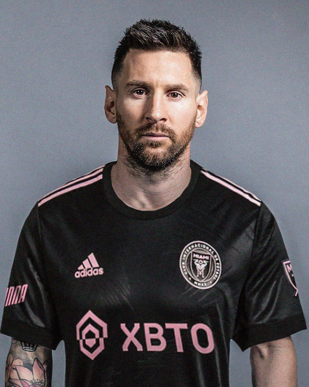 Lionel Messi Inter Miami Jersey Wallpaper