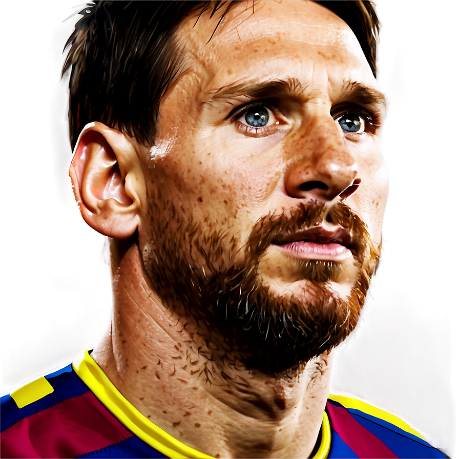 Lionel Messi Portrait Png 29 PNG