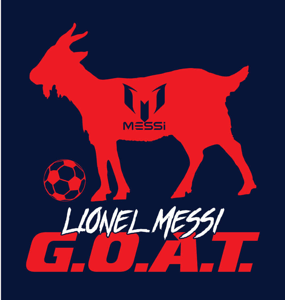 Lionel Messi: The G.o.a.t In Action Wallpaper