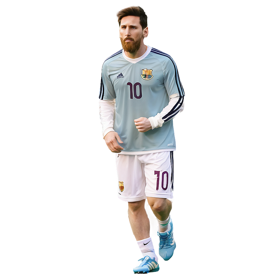 Lionel Messi Warm-up Png Srx78 PNG