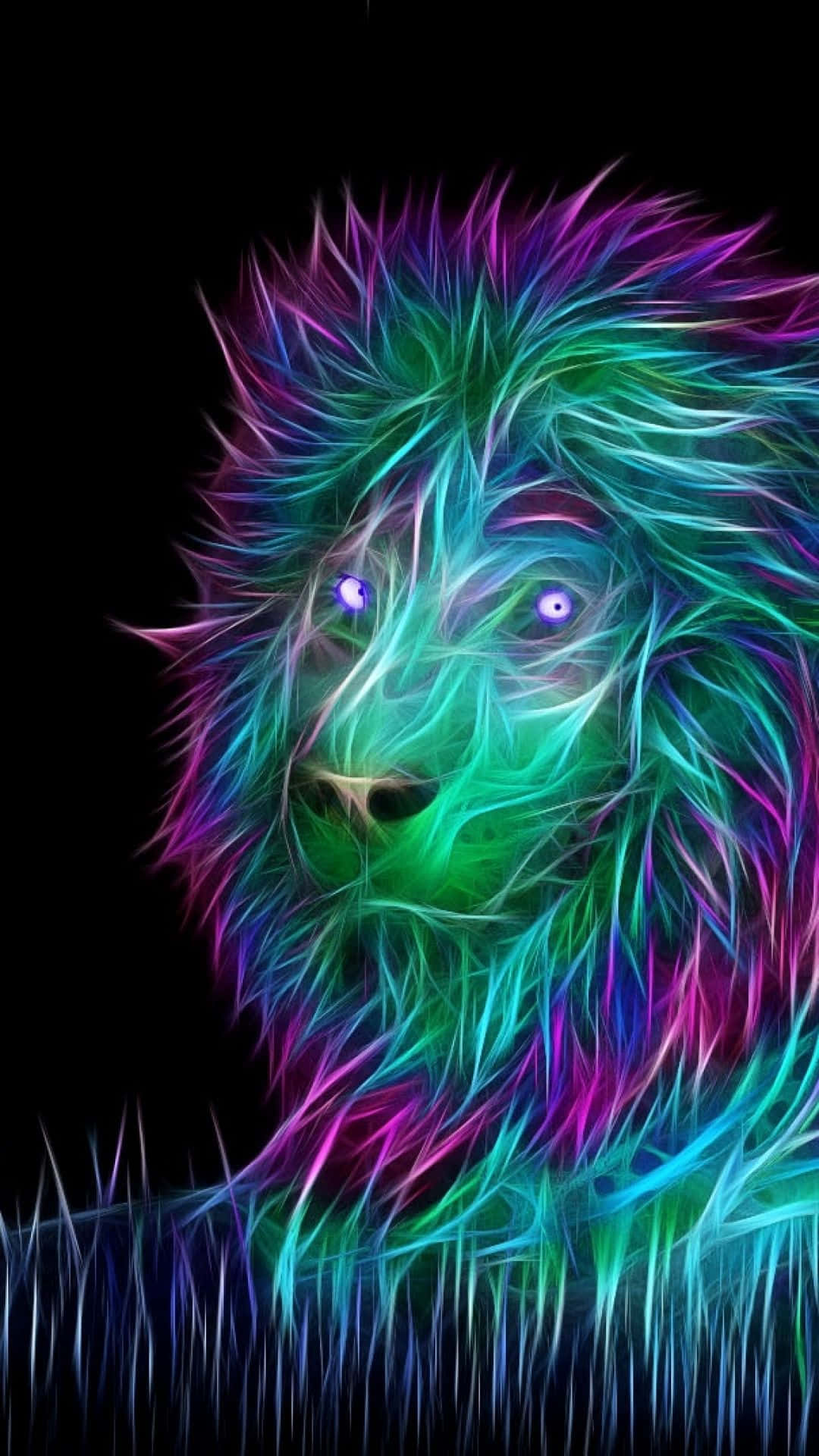 A pride of majestic lions