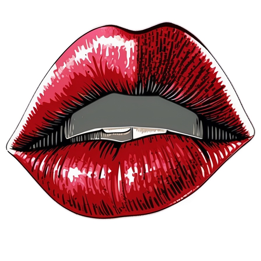 Download Lip Print Png Tff | Wallpapers.com