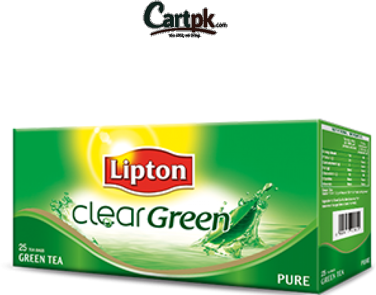 Lipton Clear Green Tea Box PNG