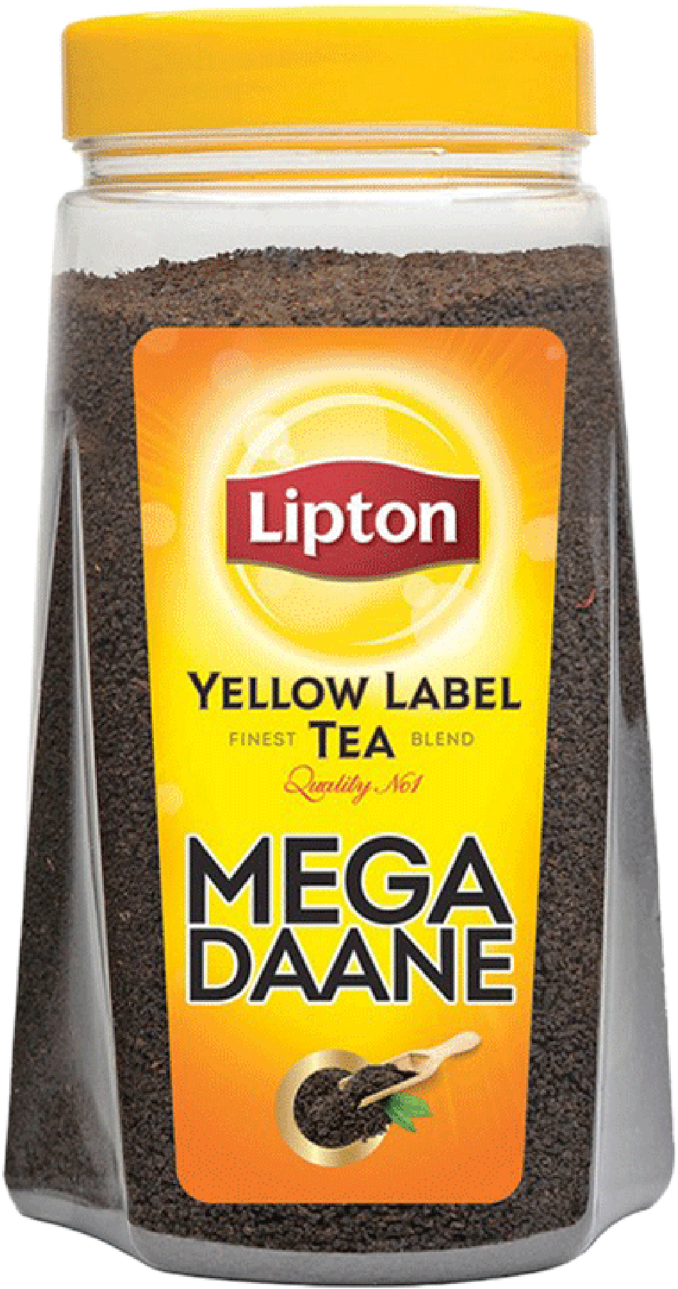 Lipton Yellow Label Tea Jar PNG