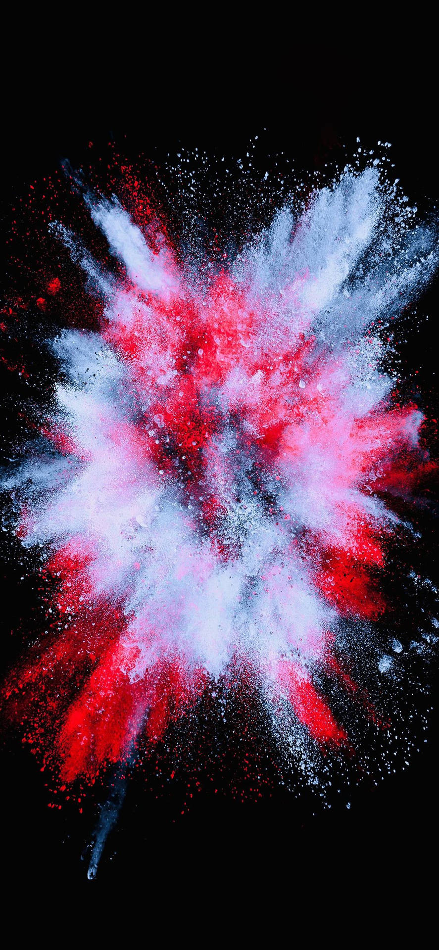 Liquid Explosion iPhone 12 Wallpaper