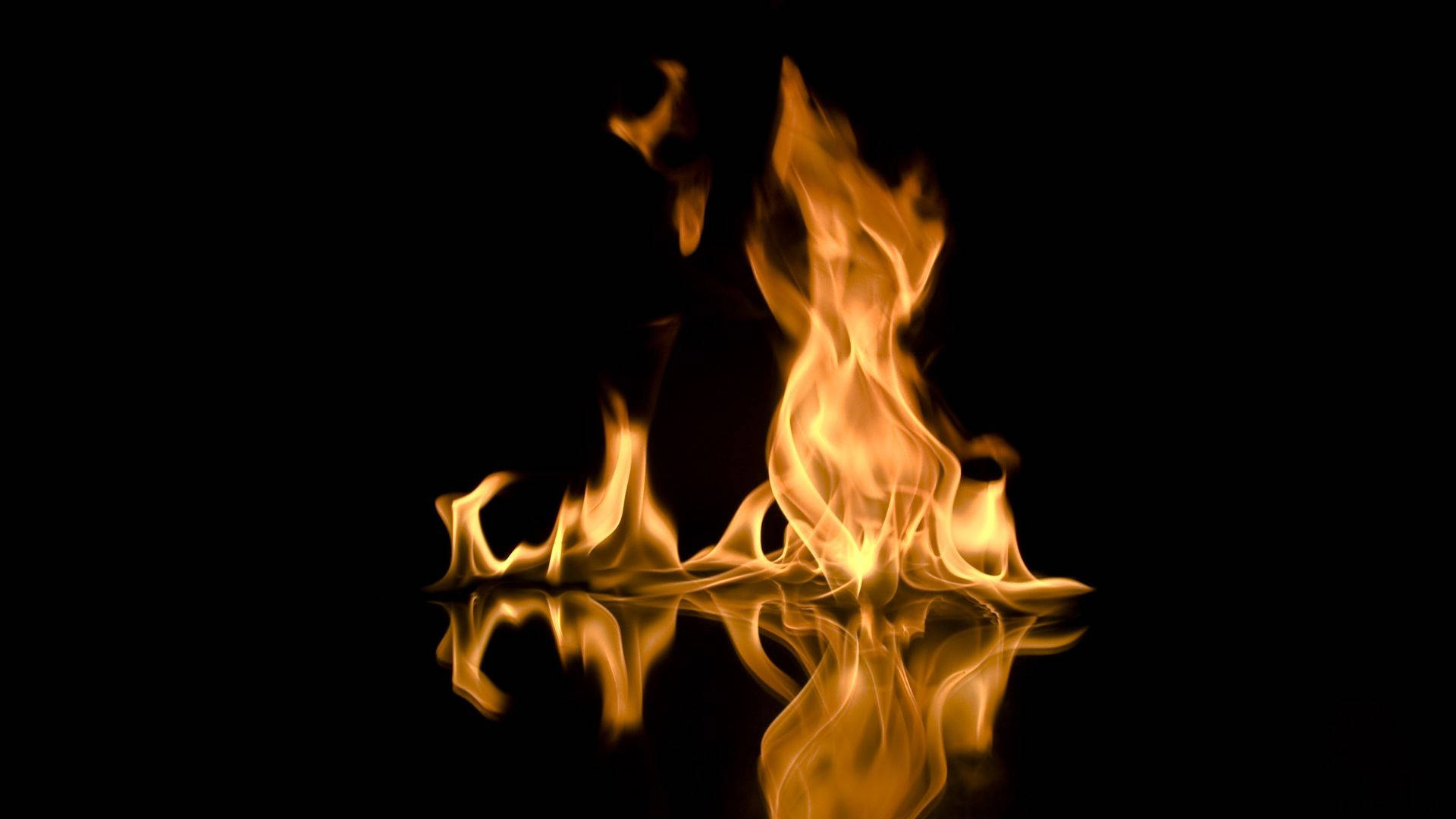Liquid Fire Heat Wallpaper
