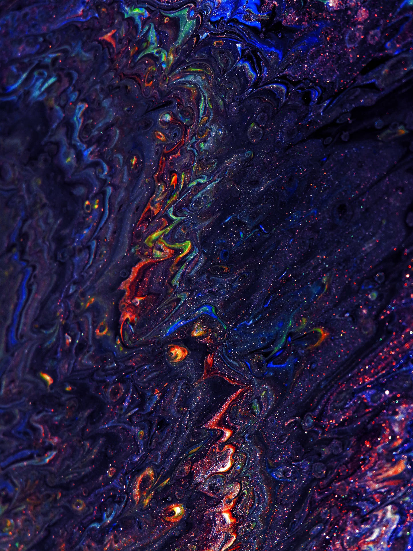 Liquid Glitter Sparkles Wallpaper