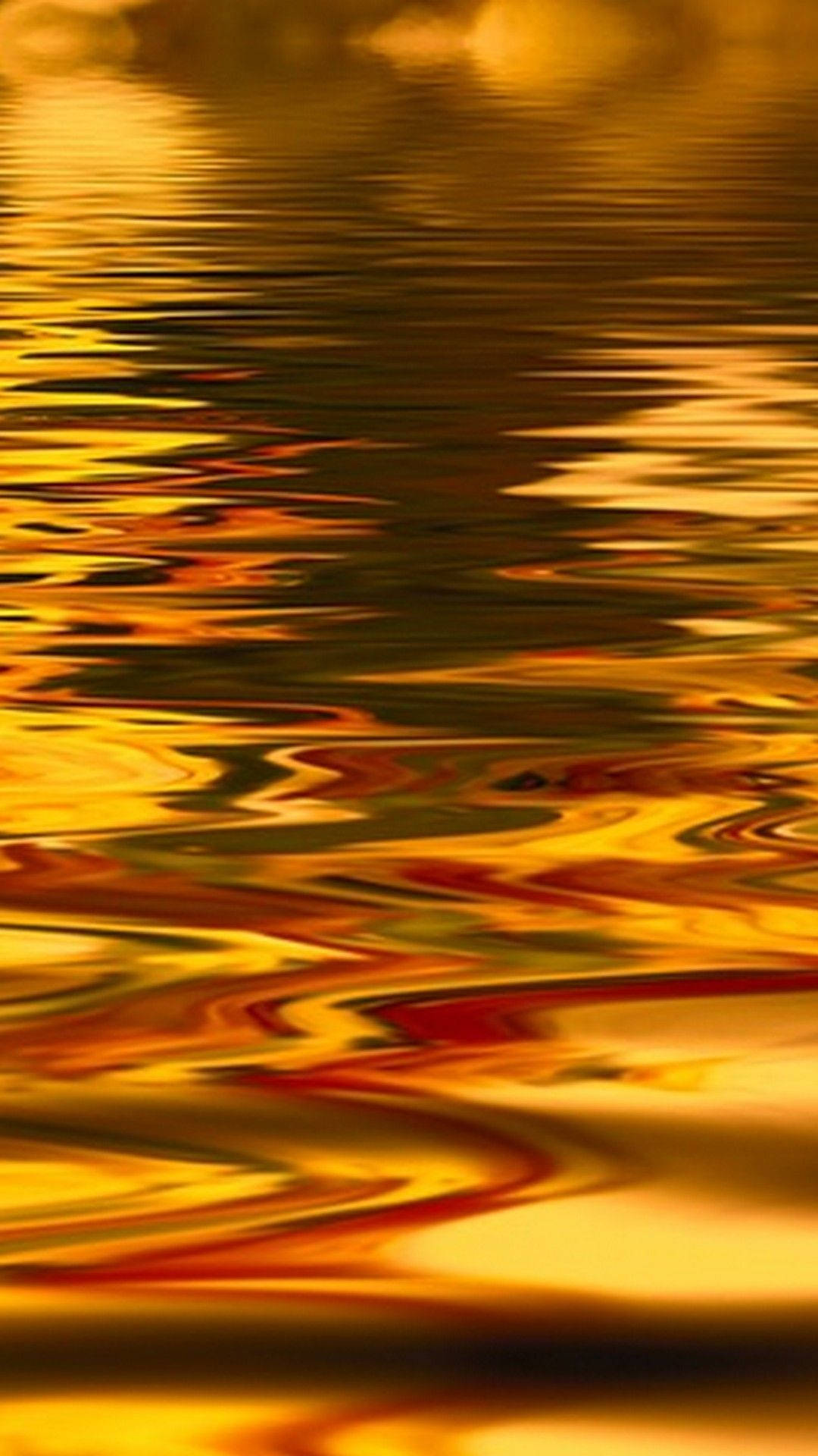 Liquid Gold Background Wallpaper