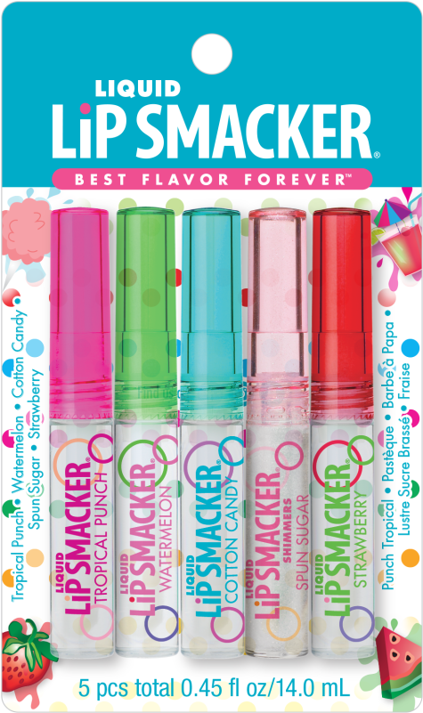 Liquid Lip Smacker Set Packaging PNG