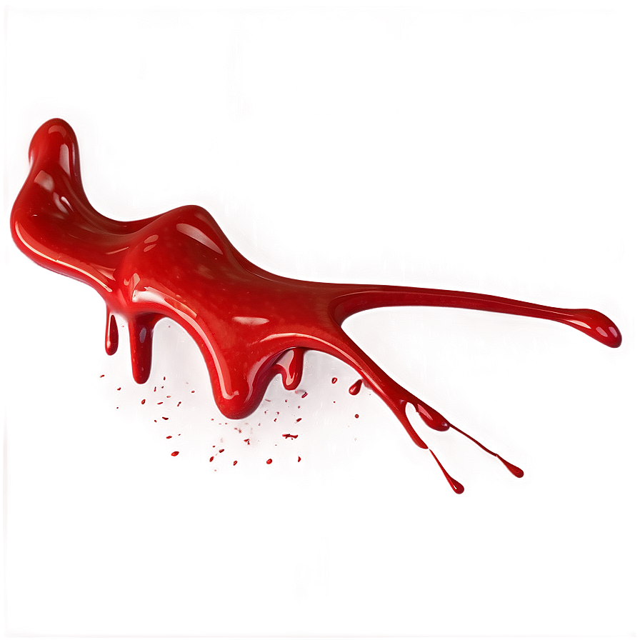 Liquid Red Splatter Png Cfb64 PNG