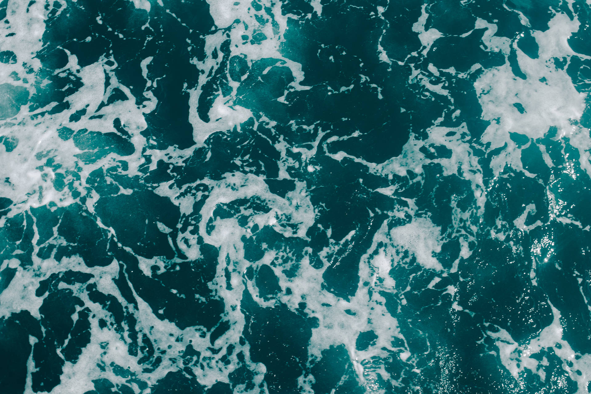 Liquid Sea Froth Wallpaper