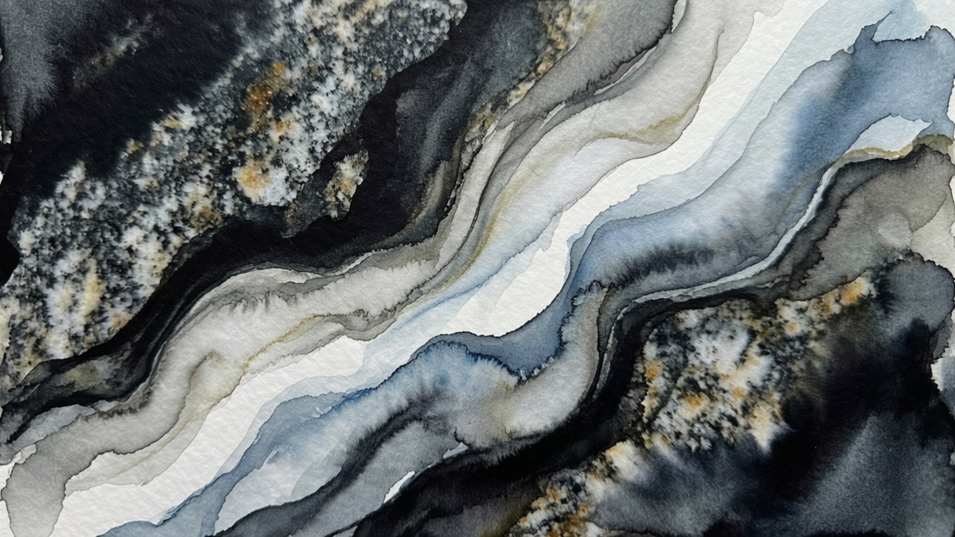 Flux de Pierre Liquide Fonds d'écran