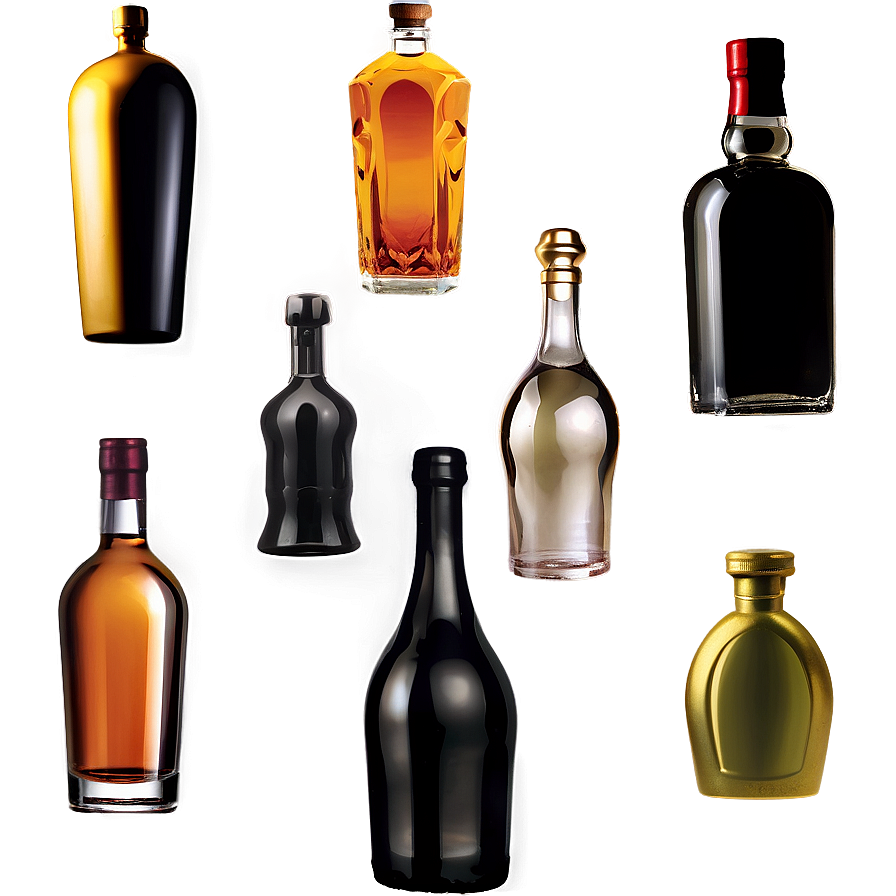 Liquor Bottles Background Png 6 PNG