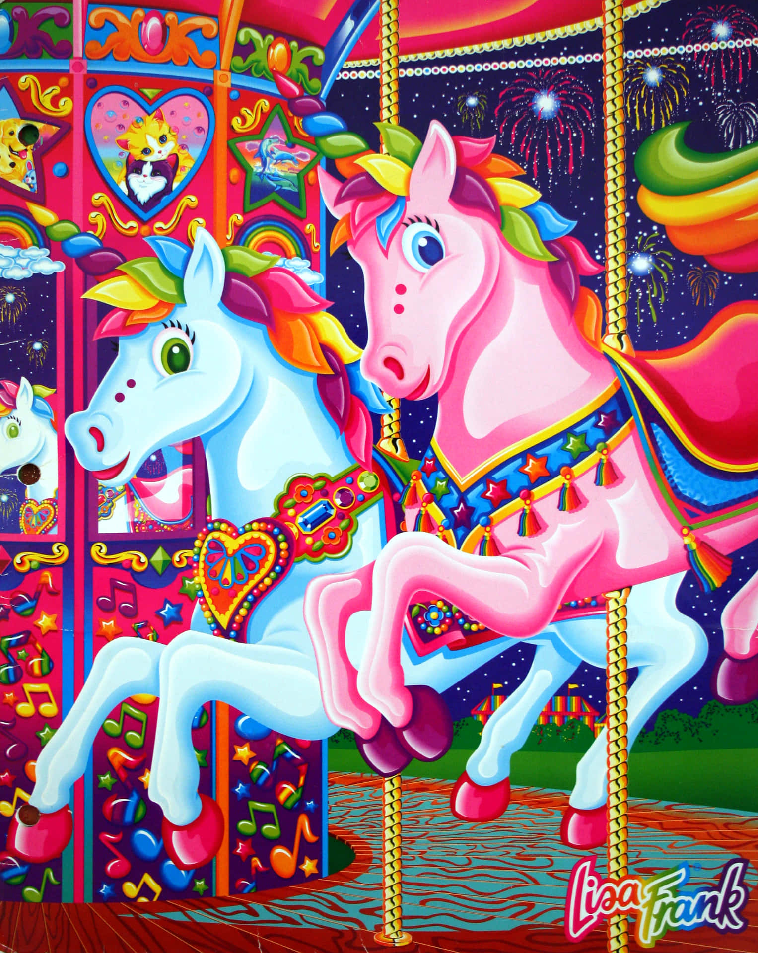 Lisa Frank Unicorn 2256 X 2836 Wallpaper