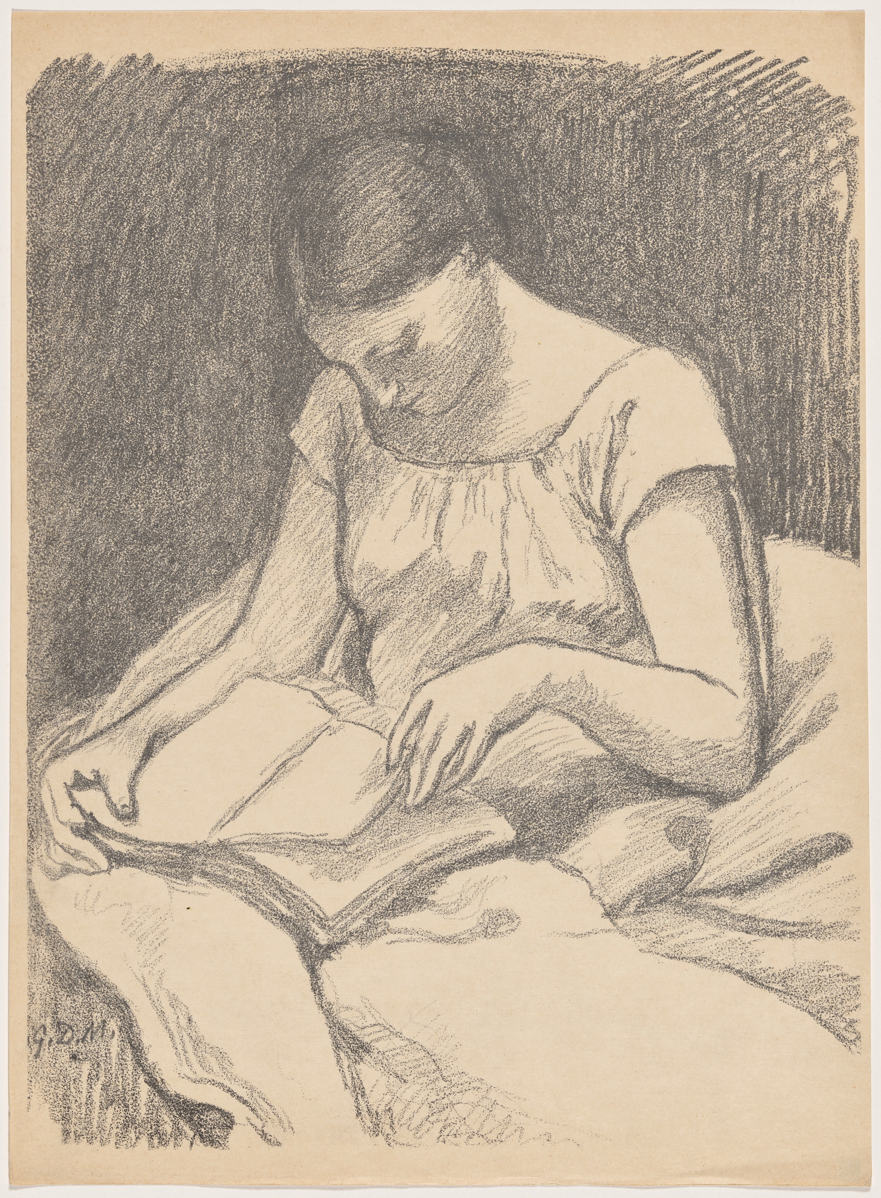 Liseuse (The Reader) Wallpaper