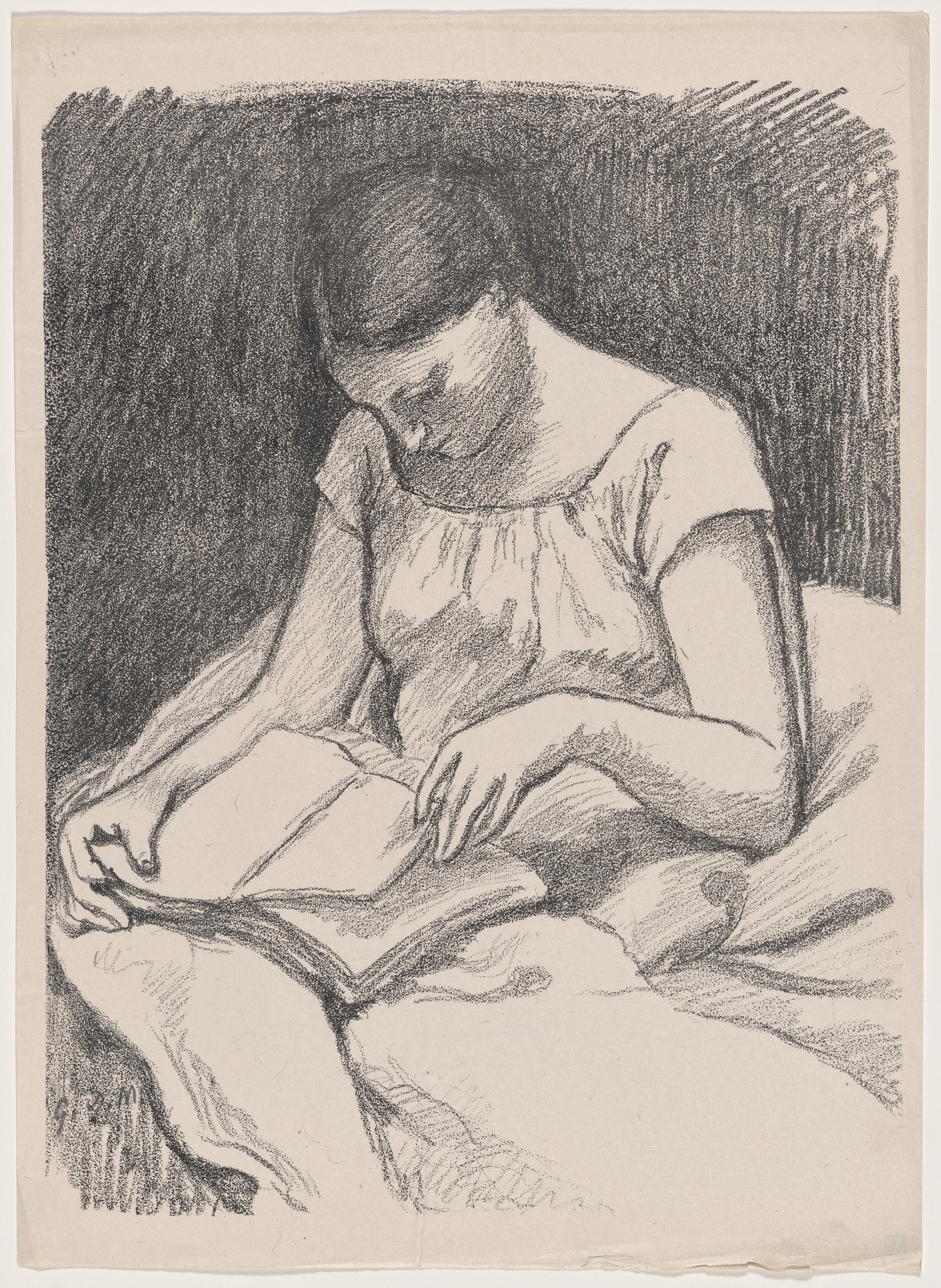 Liseuse (The Reader) Wallpaper