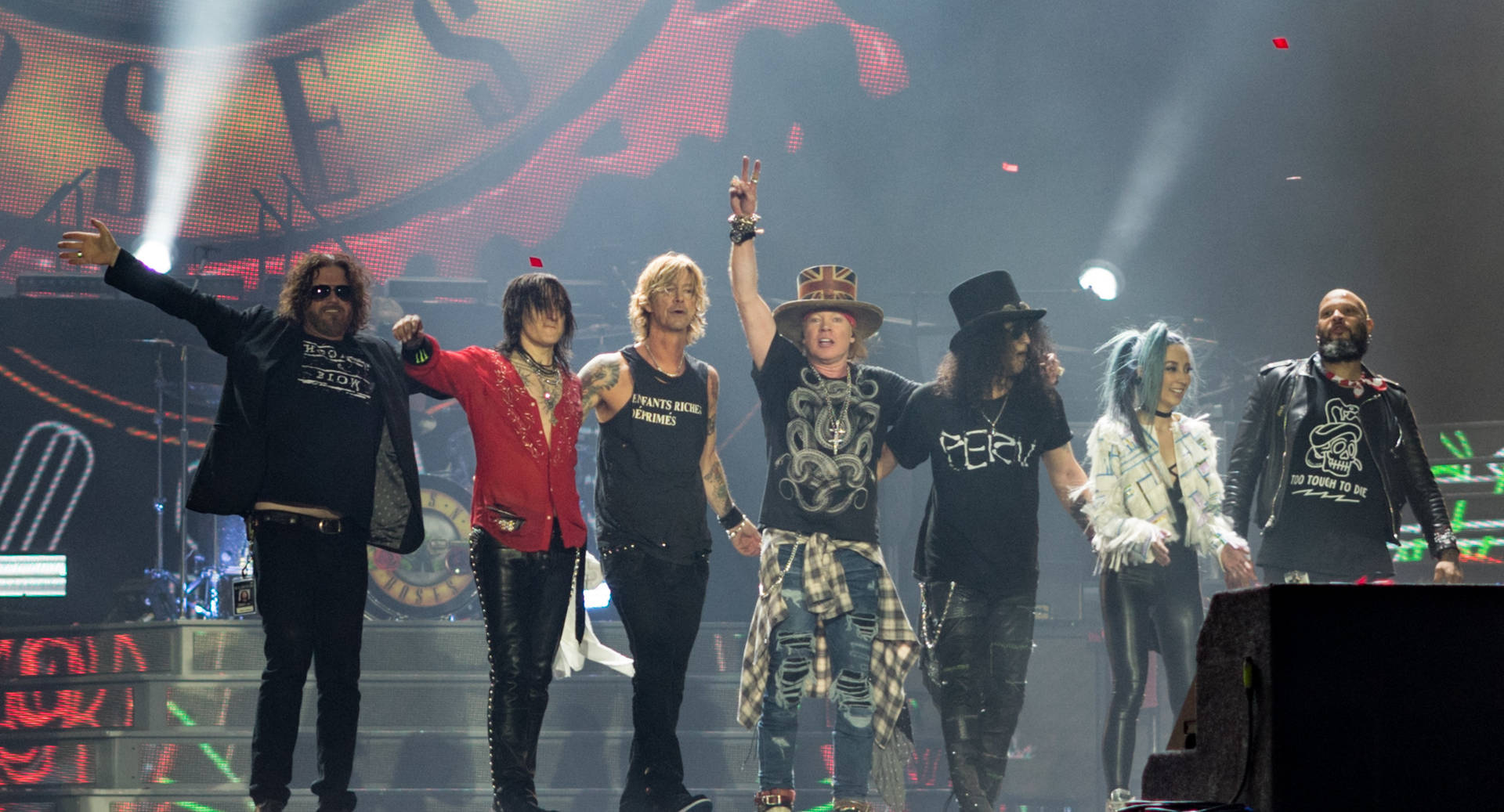 Listeder Von Guns N' Roses Aufgenommenen Lieder. Wallpaper