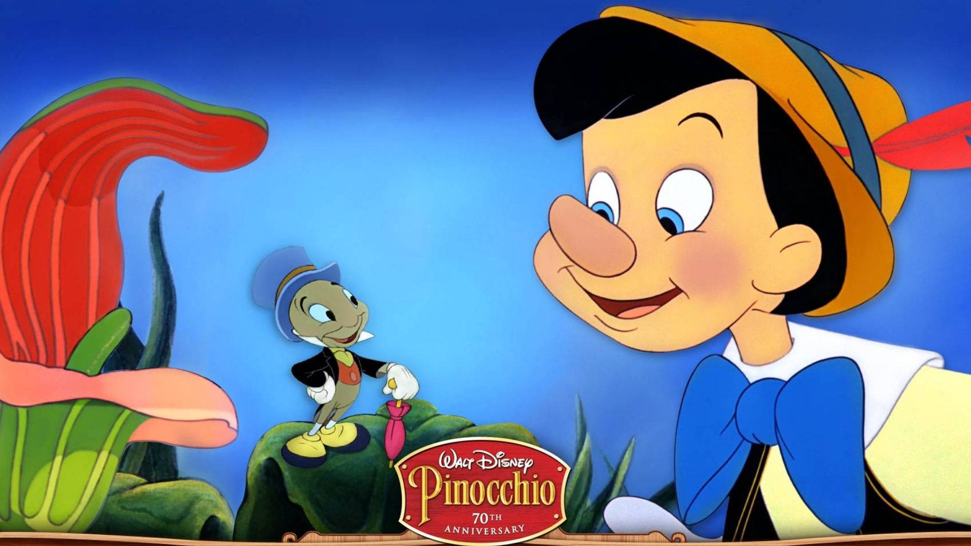 Lyssnapå Pinocchio. Wallpaper