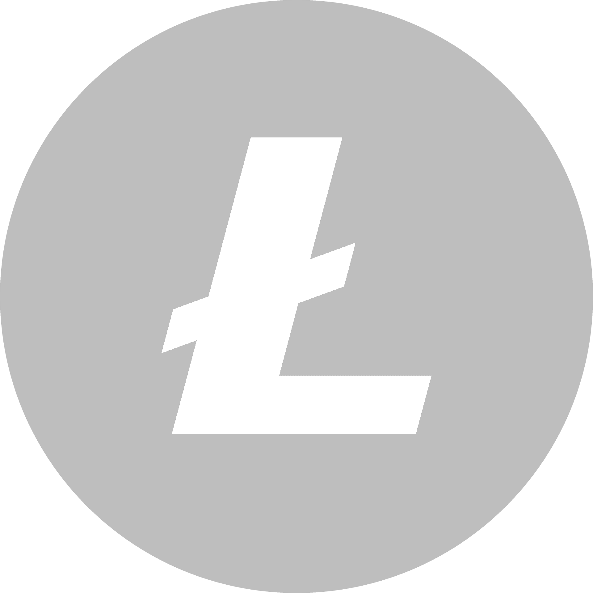 Litecoin Cryptocurrency Logo PNG