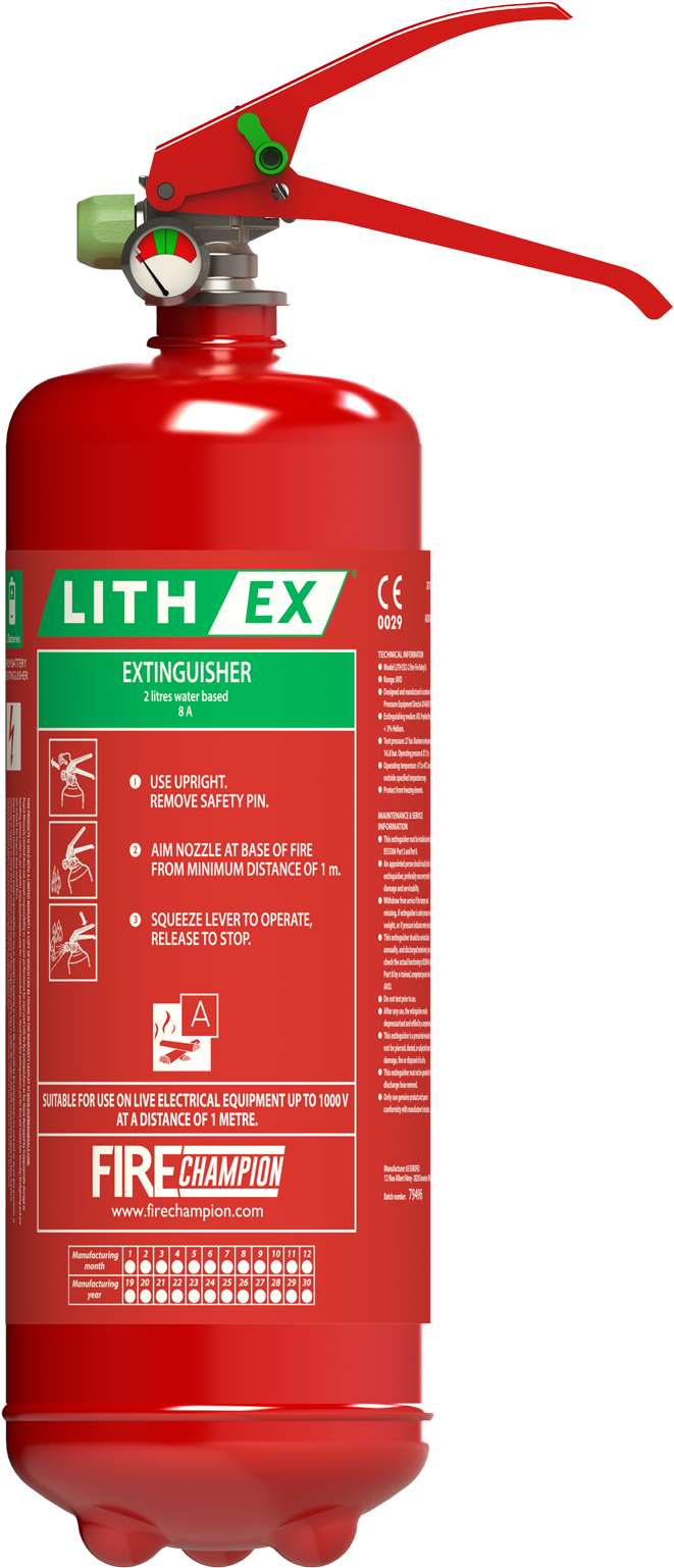Lith Ex Fire Extinguisher PNG