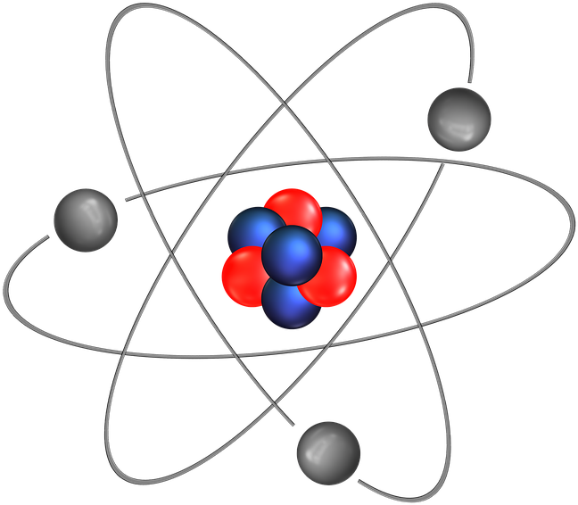 Lithium Atom Illustration PNG