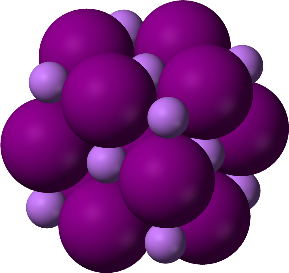 Lithium Atom Model3 D Rendering PNG