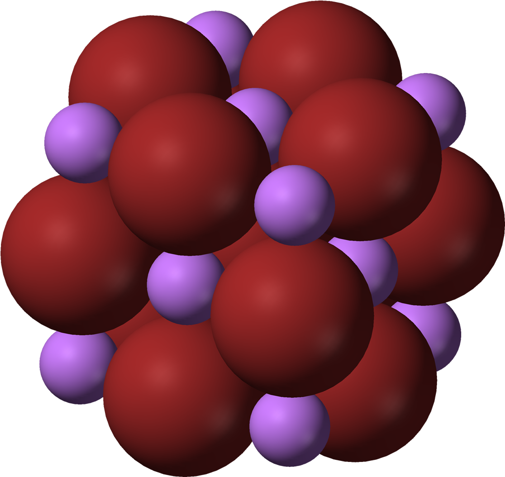 Lithium Atom Model3 D Visualization PNG