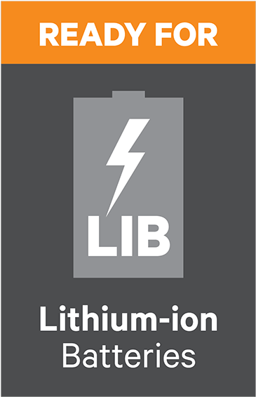 Lithium Ion Battery Ready Sign PNG