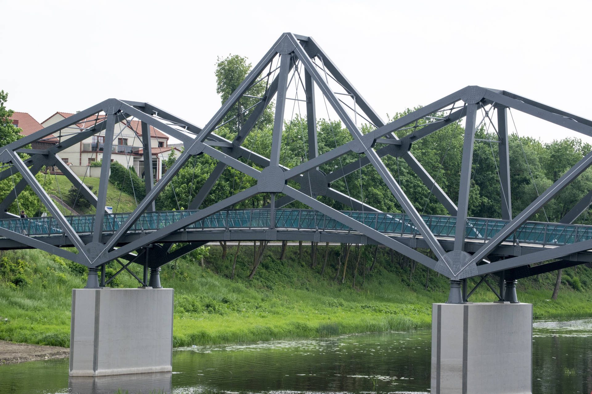 Lithuania Kėdainiai Old Town Bridge