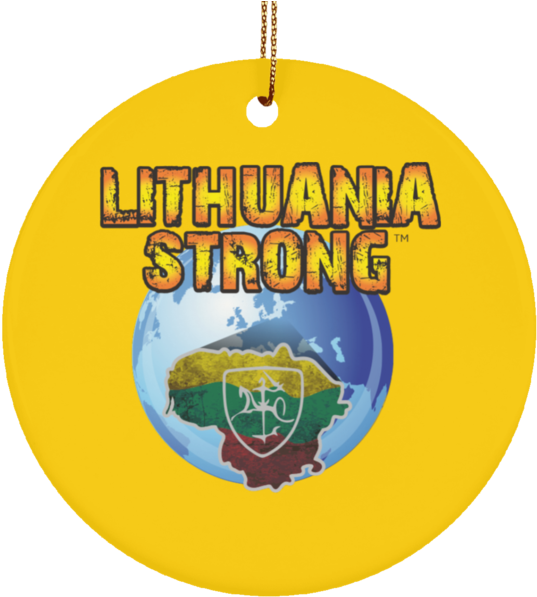 Lithuania Strong Ornament PNG