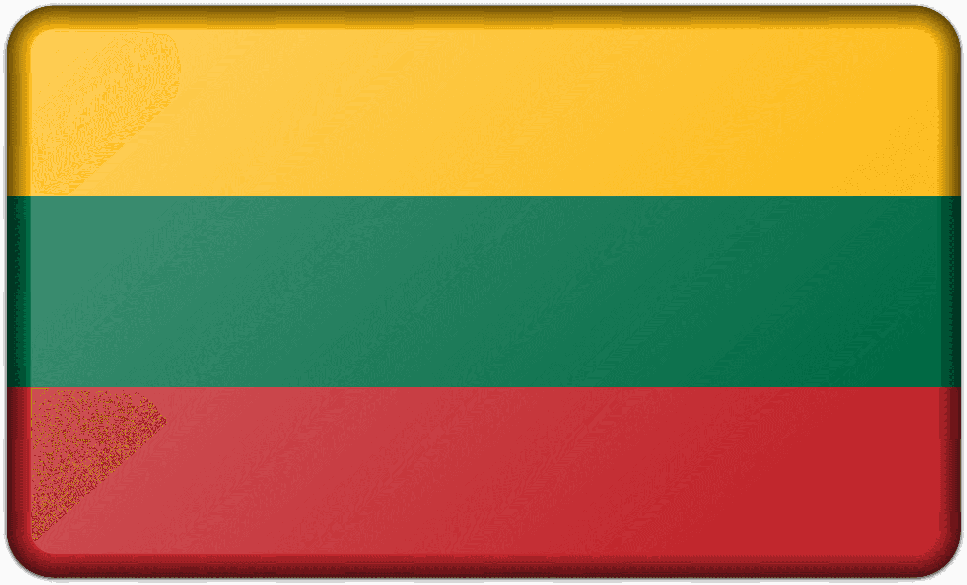 Lithuanian Flag Graphic PNG
