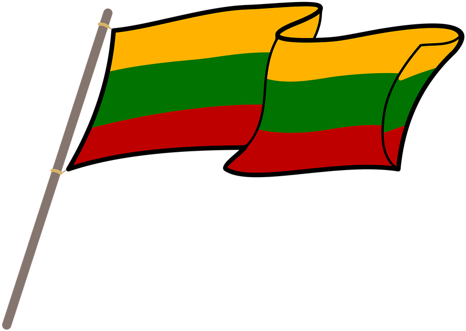 Lithuanian Flag Illustration PNG