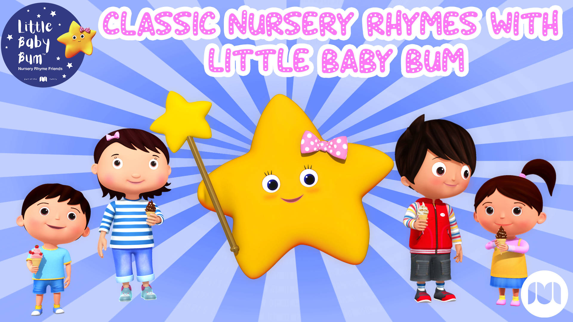 Fun Learning with Little Baby Bum Characters Wallpaper
